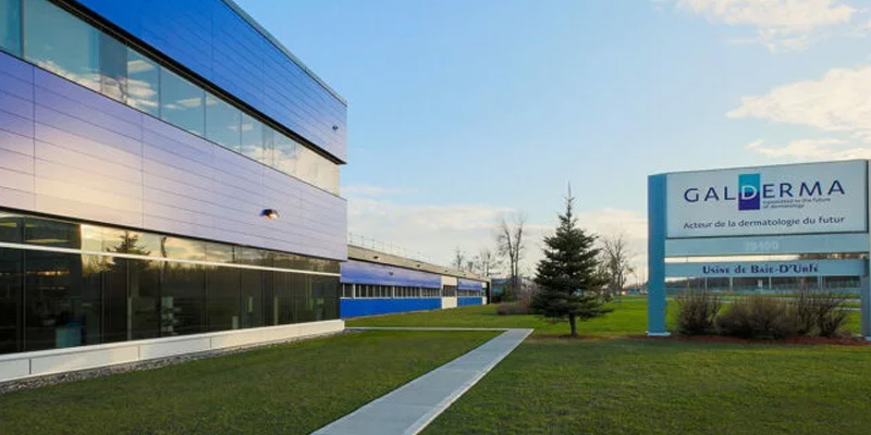 Site de production Galderma tests signal cellulaire et solutions couverture intérieure